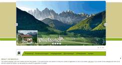 Desktop Screenshot of pineiderhof.it