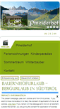 Mobile Screenshot of pineiderhof.it